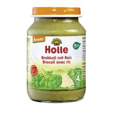 Brokkoli mit Reis, nach dem 4. Monat bio (190g)