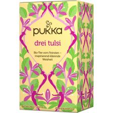 Drei Tulsi Tee bio (20 Beutel)