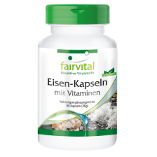 Eisen-Kapseln mit Vitaminen (90 Kapseln)