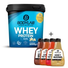 BBQ Deal (1 Whey Protein (1000g) + 4 Premium Zero Saucen)
