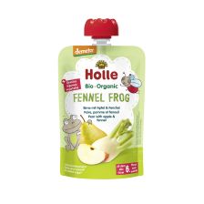 Demeter Fennel Frog - Pouchy Birne mit Apfel & Fenchel, ab dem 6. Monat (100g)