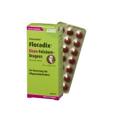 Floradix Eisen Folsäure grün (84 Dragees)