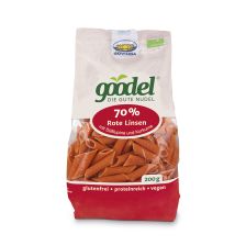 Goodel Rote Linsen Lupine Nudeln bio (200g)