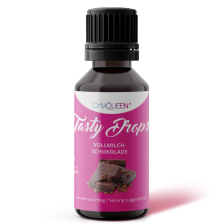GymQueen Tasty Drops - 30ml - Vollmilchschokolade