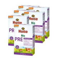 6 x Bio-Anfangsmilch Pre, von Geburt an (6x400g)