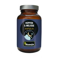 Hopfen 10:1 Extrakt 150mg + Melisse 10:1 Extrakt 150mg (90 Kapseln)