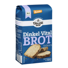 3 x Dinkel Vitalbrot Vollkorn Backmischung demeter (3x500g)