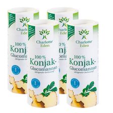 4 x 100% Konjak-Glucomannan Pulver (4x90g)
