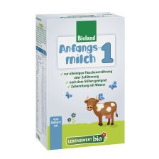 泓乐乐博维有机婴儿奶粉1段(0-6个月)500克 Lebenswert Bio-Anfangsmilch 1, von Geburt an (500g)