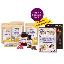 LOCA Low-Carb Probierpaket + Gratis Camp Magazin + Gratis Low-Carb Rezeptebuch