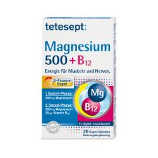 Magnesium 500 + B12 Depot (30 Tabletten)
