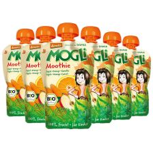 6x Mogli Moothie bio Apfel-Karotte-Orange (6x100g)