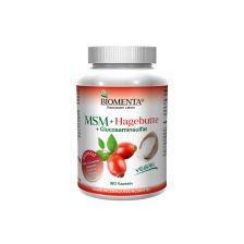 MSM + Hagebutte - 3 Monatskur (180 Kapseln)