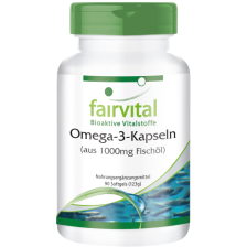 Omega-3-Kapseln aus 1000mg Fischöl (90 Kapseln)