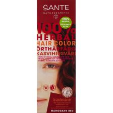 Pflanzenhaarfarbe Mahagonirot bio (100g)