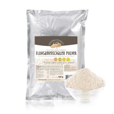 Indische Premium Flohsamenschalen Pulver 99% gemahlen (500g)