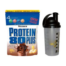 Protein 80 Plus (500g) + Shaker Standard (700ml)
