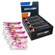 4 x GymQueen Qoppy (5x25g) + 1 x Bodylab24 Protein Bars (12x65g)