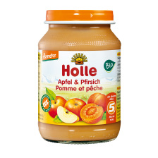 Demeter Apfel & Pfirsich, ab dem 5. Monat (190g)
