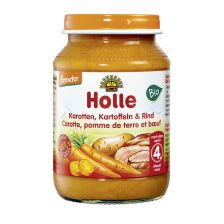 Demeter Karotten, Kartoffeln & Rind, ab dem 5. Monat (190g)