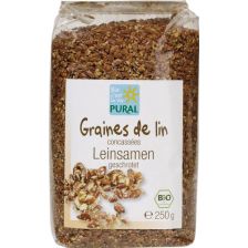 Leinsamen braun geschrotet bio (250g)