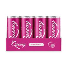 GymQueen Queeny Zero + Energy + BCAA Drink (24x250ml)