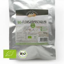 Indische Bio Flohsamenschalen Pulver 95% gemahlen (500g)