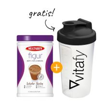 Figur Eiweiß-Diät Shake (430g) + GRATIS Vitafy Shaker (600ml)