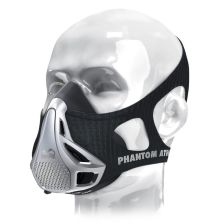 Phantom Mask - S - schwarz-silber