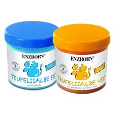 Teufelssalbe Heiß in der Dose + Teufelssalbe Eis in der Dose (2x200ml)