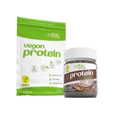 Vegan Protein Schoko (500g) + Protein AuVstrich (250g)