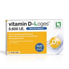 Vitamin D-loges 5.600 I.E. (30 Gel-Tabs)