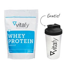 Whey Protein Essentials (1000g) + GRATIS Vitafy Shaker (600ml)