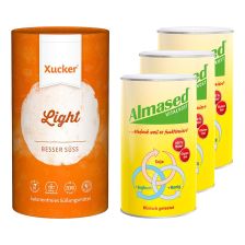3 x Vitalkost Pulver Almased (3x500g) & 1 x Xucker light europ. Erythrit (1000g)