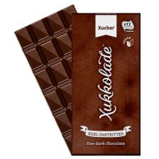 Edel-Zartbitterschokolade mit Xylit (100g)