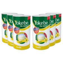 6 x Yokebe Aktivkost Vanille Pulver Lactosefrei (6x500g)