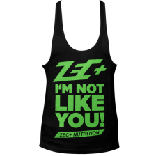 Zec+ Stringer Tank Top Black