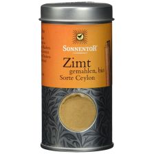 Zimt Ceylon gemahlen bio Dose (40g)