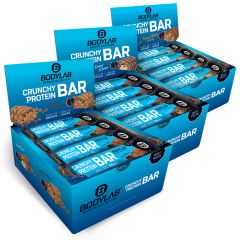 3 x Crunchy Protein Bar (je 12x64g)