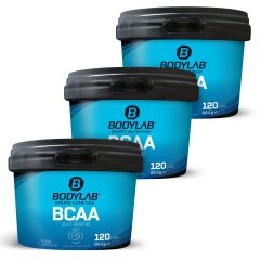 3 x Bodylab BCAA (je 120 Kapseln)