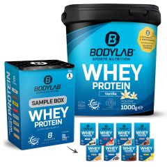 Whey Protein 1000g + Whey Sample Box (8x30g)