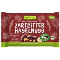 Zartbitter Schokolade 60% mit Nüssen vegan bio (100g)