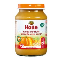 Kürbis mit Huhn - 190g - Bio, ab dem 5. Monat