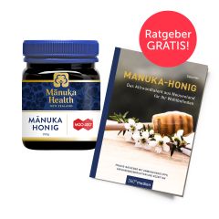 Manuka Honig MGO 400+ (250g) mit Manuka-Ratgeber gratis