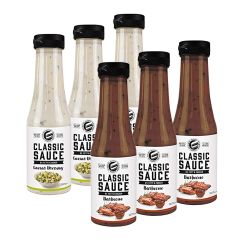 6 x Classic Sauces mixed (6x350ml)