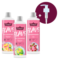 Queen Flavs 3er Pack + Dosierspender