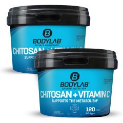 2 x Chitosan + Vitamin C - Support the Metabolism* (120 capsules)