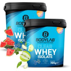 2 x Clear Whey Isolate (elk 720g)