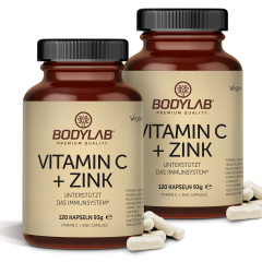 2 x Vitamin C + Zink (2 x 120 Kapseln)