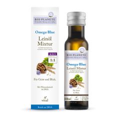 Omega Blue Leinölmixtur bio (100ml)